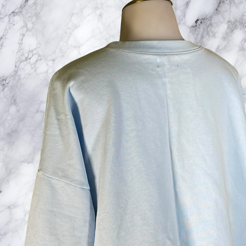 LPA Everything Is The Best Sweatshirt - Cloud Blue - Picture 5 of 12